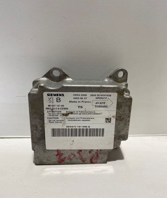Calculator airbag Siemens Modul 9652712180 / 5WK42908 / 49030807 Peug