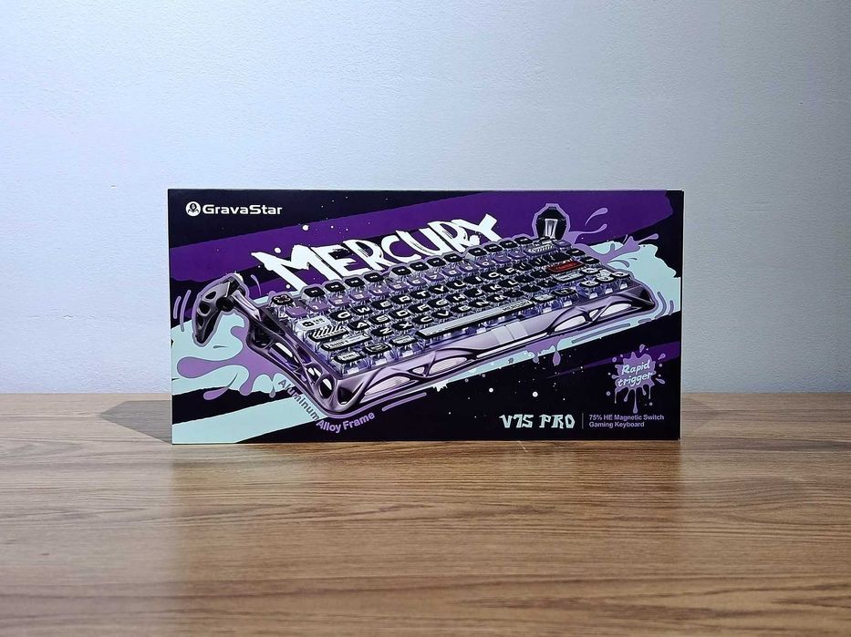 GravaStar Mercury V75 K1 Pro Lite Magnetic Keyboard