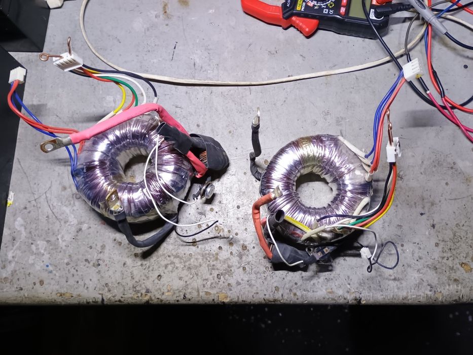 Lot transformatoare/ traf/ toroidal din ups 12  500 w /24v 1200 w