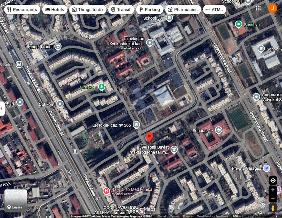 Аренда нежилое помещение, 3-этажное здание 521 м² в Сергели-7