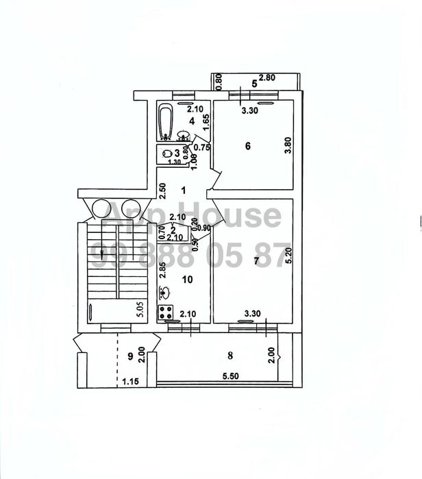 Авиасозлар-2.Кадышева.77-ая серия .Кирпич.