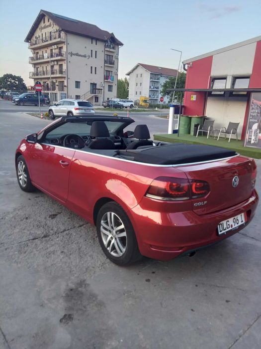 Vw Golf 6 CABRIO, An 2012 EURO 5, Navigatie, Senzori, Incalzire Scaune