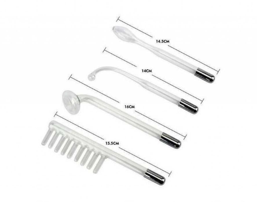 Козметичен уред за лице дарсонвал антибактериално действие 4 приставки