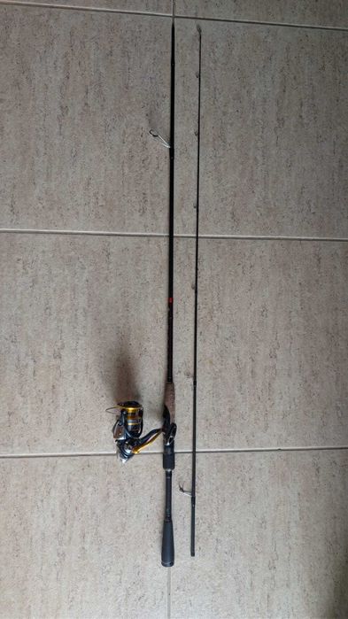 Combo spinning!Lanseta RTB Zephir 5-21g echipata cu  mulineta Daiwa Revlos LT 4000 C