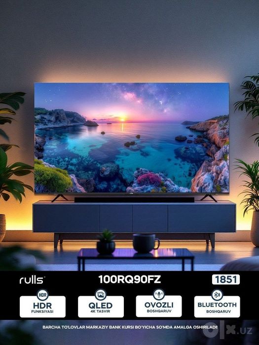 Телевизор RULLS 100RQ90FZ