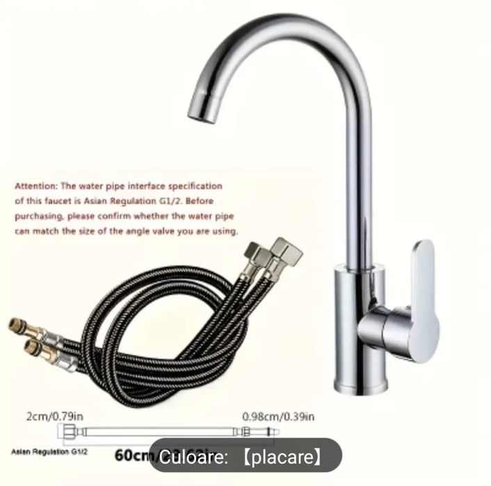 Robinet de bucătărie cu rotire de 360 de grade