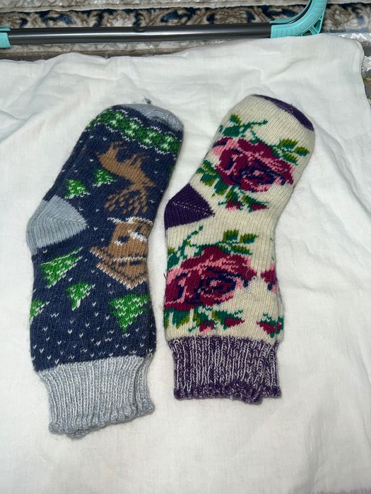 Носки зимние российские