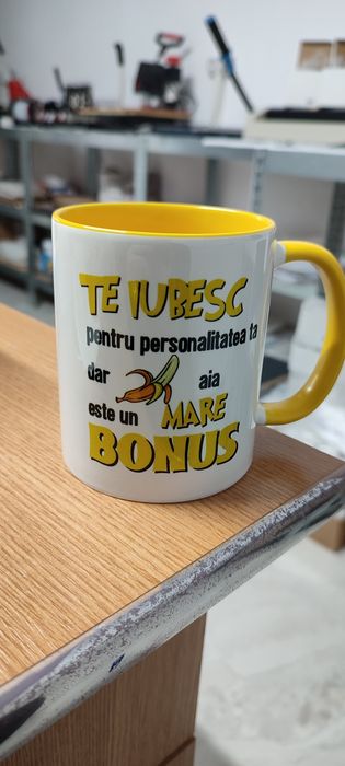 Cana personalizata Banana haioasa