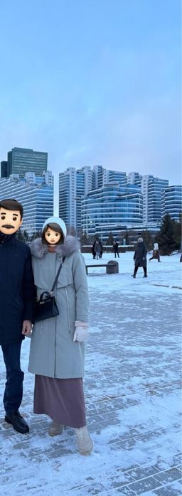 Зимняя женская парка