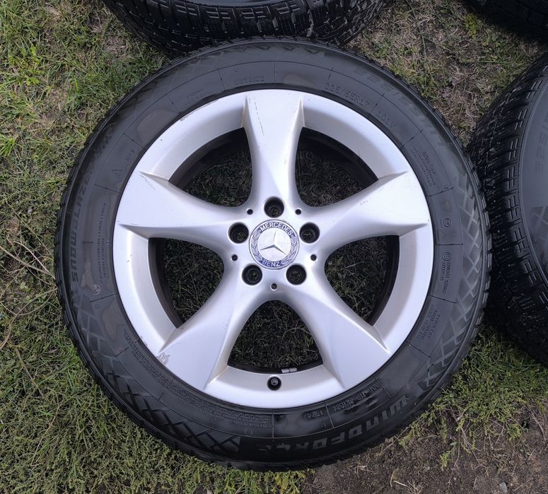 17 цола джанти със зимни гуми за Mercedes Мерцедес
