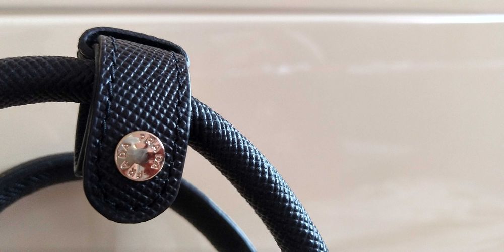 Дамска чанта PRADA ПРАДА black & red.