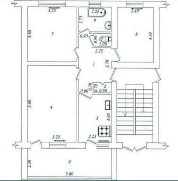 Чиланзар- И24 орентир : Метро Новза 77-Серия 3/3/4 Всё раздельно