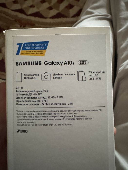Samsung galaxy A10s