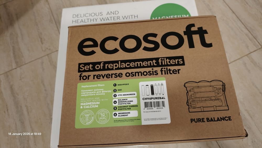 Filtru osmoza inversa Ecosoft