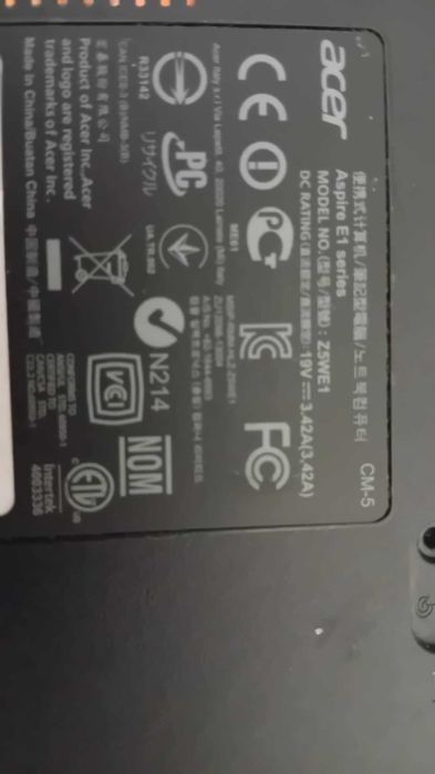 Acer E1-570g Laptop Лаптоп