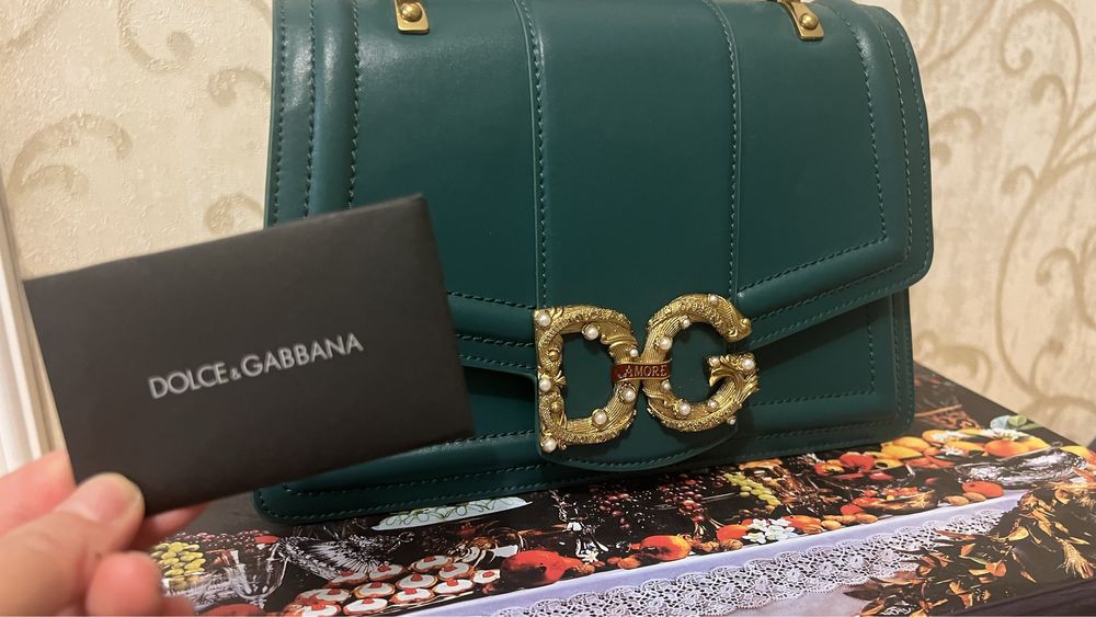 Сумка кожа dolce&gabbana
