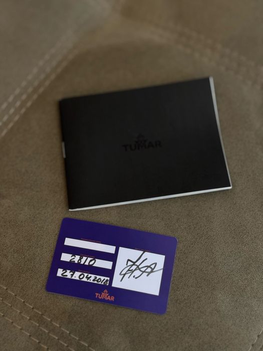 Наручные часы TUMAR с документами и коробкой