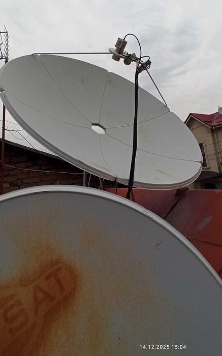 Параболические антенны б.у ,рабочие 180см и 120