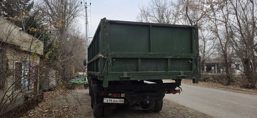 Камаз, самосвал + манипулятор