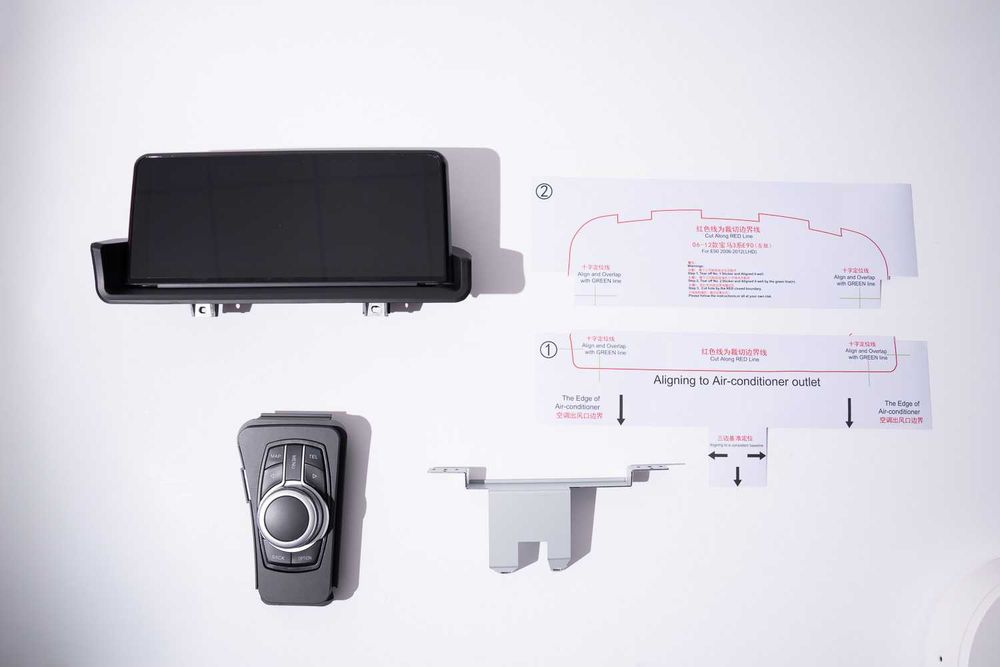 Navigatie BMW E90 Seria 3 Android 14 , Carplay Wireless Android Auto + Camera Marsarier