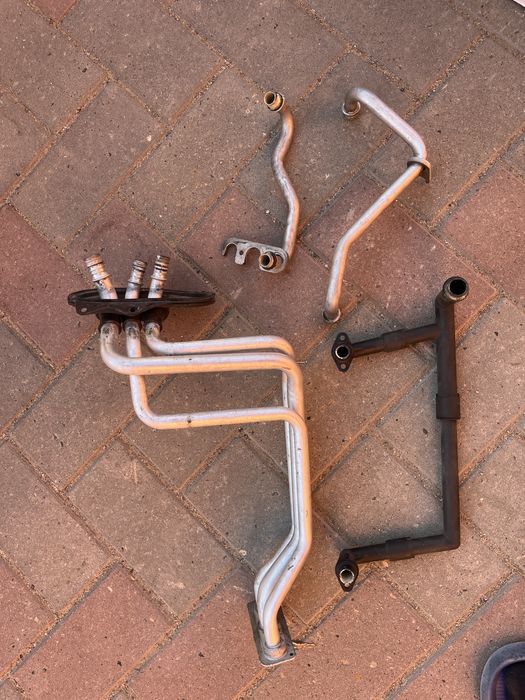 Трубки радиатора Е38 привозные