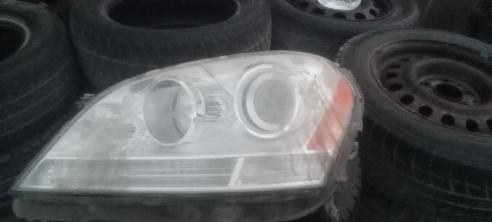 Мерседес 221 фара левая