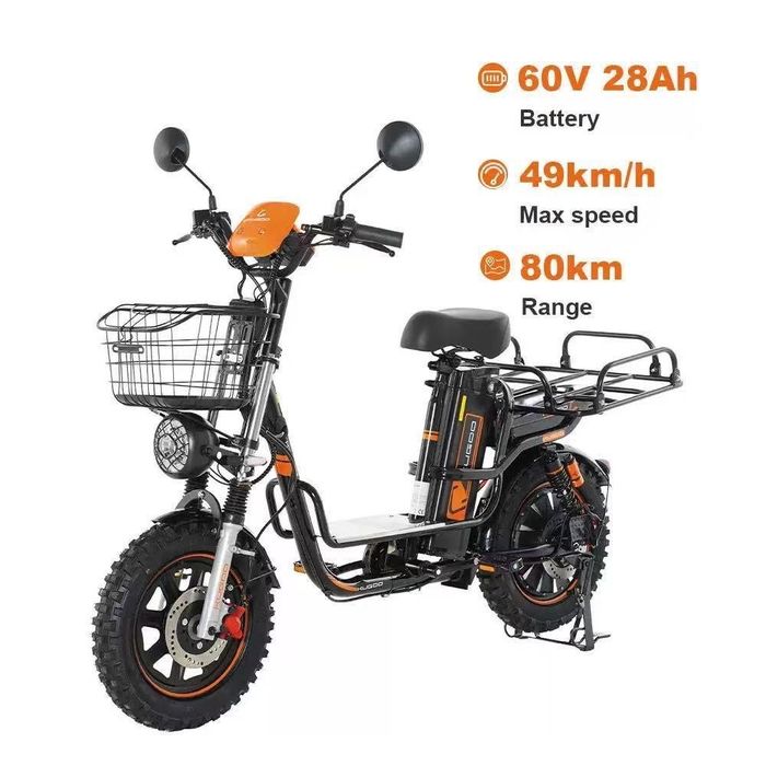 Электровелосипед Kugoo V3 pro+