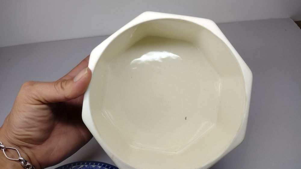 Винтидж керамична кутия за бисквитки 1914-1920