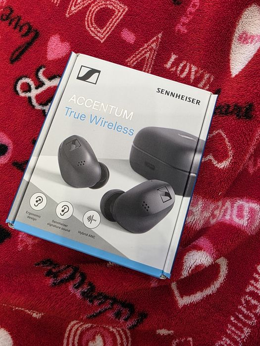 Безжични слушалки Sennheiser - Аccentum, TWS, ANC, черни