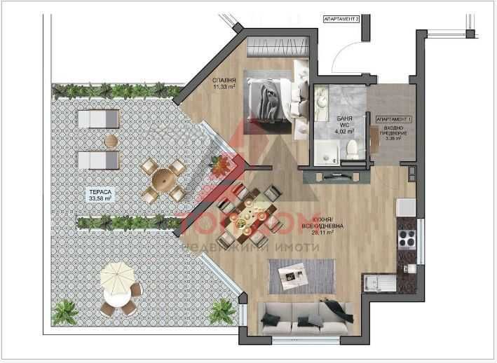 Продава се Двустаен апартамент в Бяла - 71 кв.м за 1050 €/кв.м - Снимка #3