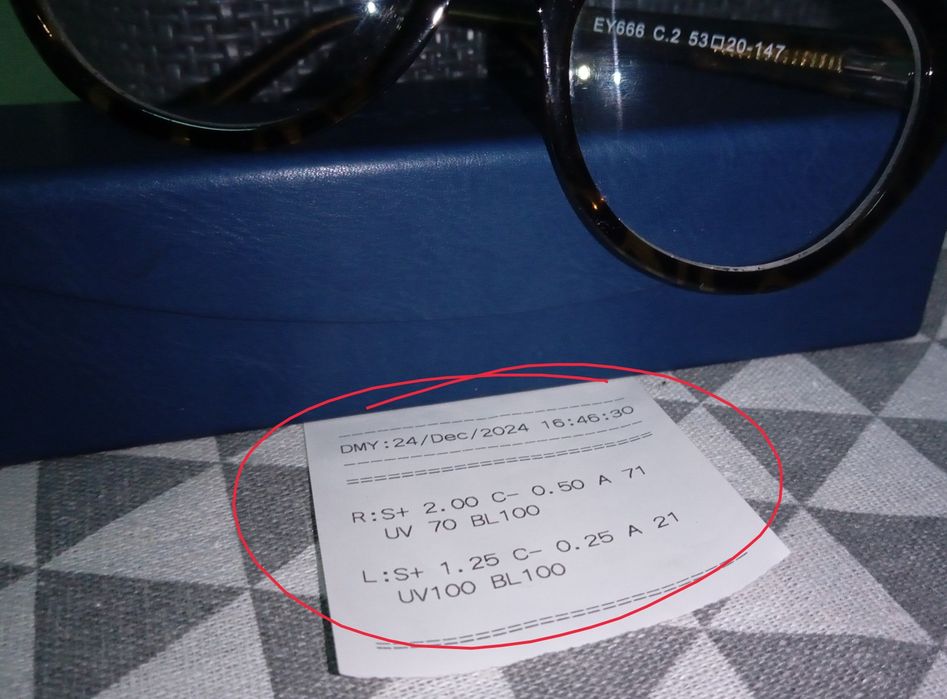 Диоптрични очила