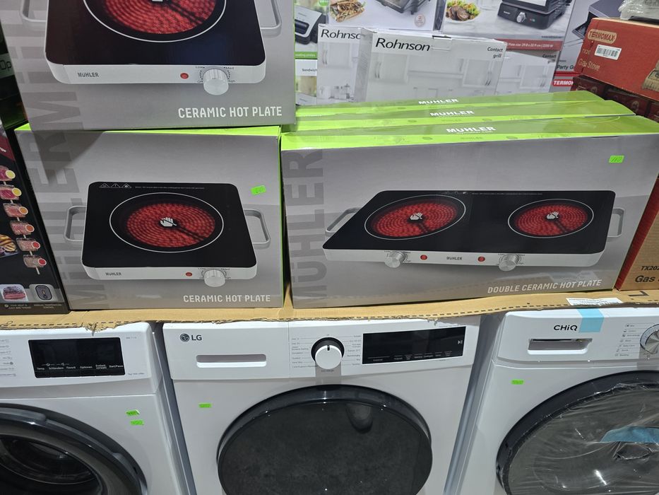 Нов единичен  керамичен котлон  Muhler MHP-2088IS