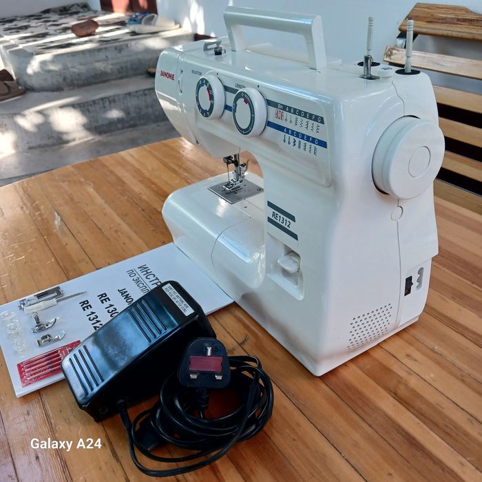 Janome RE1312(Япония). Кафолатли/Комплект/Металл.