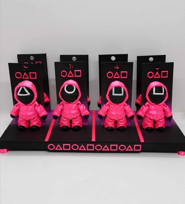 Squid Game движещи се човечета