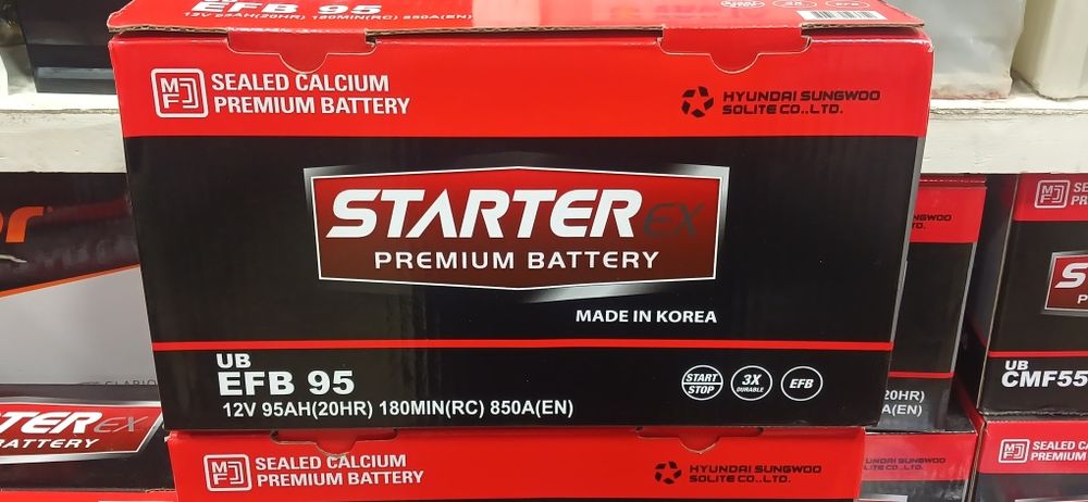 EFB texnalogiga akkumlyator Korea