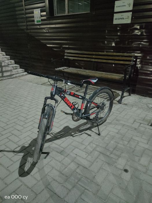 Велосипед в неплохом состоянии