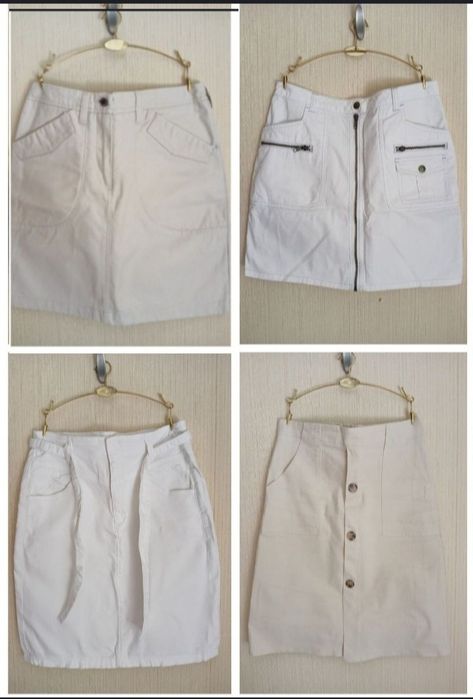 Юбки светлые разные