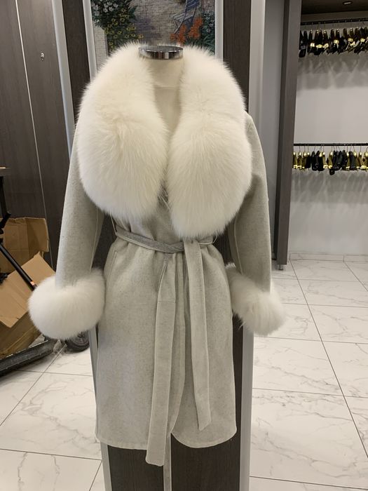 Palton alpaca vulpe poara