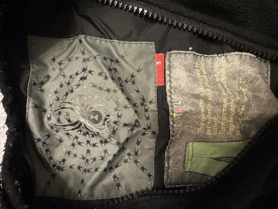 Детски ски екип Spyder р-р3-4 г.- комплект яке с гащеризон и полар CMP