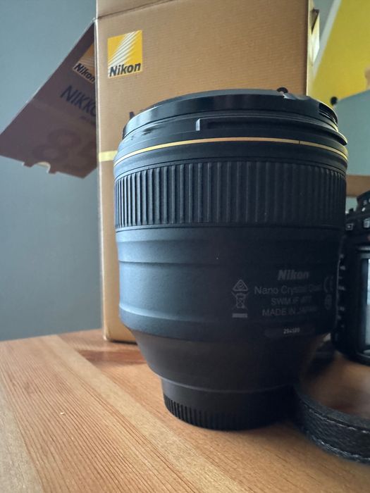 Продавам обектив за Nikon F-mount AF-S NIKKOR 85mm f/1.4G