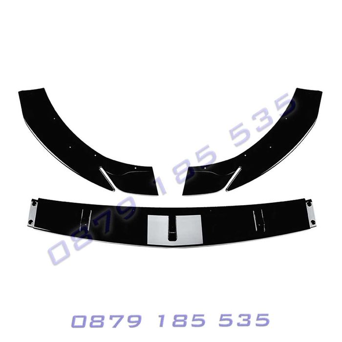 Лип спойлер предна броня Mercedes CLA C118 X118 AMG мерцедес цла х118