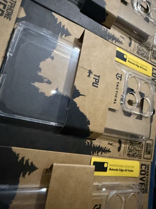 Motorola Moto Edge 60 Fusion , Edge 60  прозрачен гръб Tactical