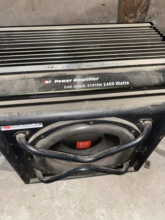 продам саб 5 элемент вместе с усилителем