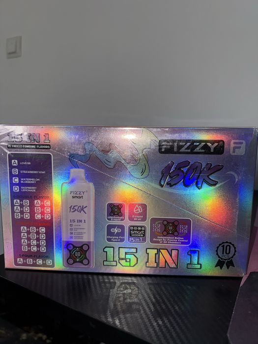 Vape 150,000 reincarcabil 16 in 1 (Fizzy)