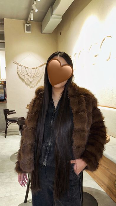 Эко шуба (под писец) эко шубка