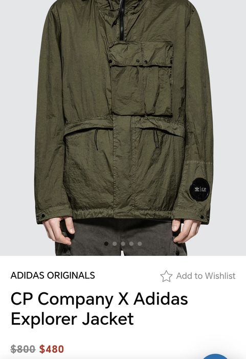 Ветровка CP Company X Adidas Explorer Jacket