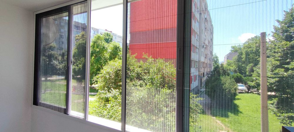 Комарници плисе / комарник хармоника. Производство и монтаж