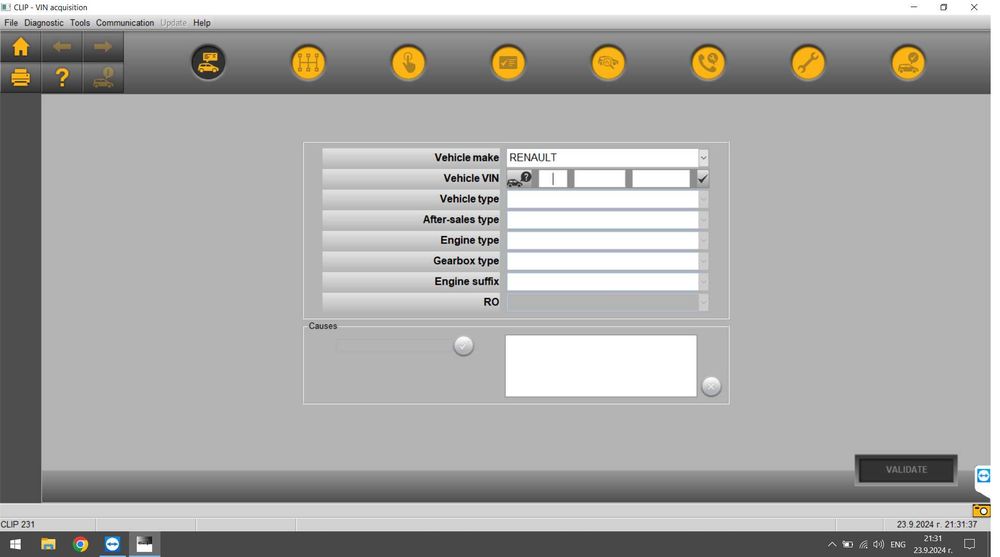 Renault Can Clip - Автомобилна диагностика за Renault / Dacia