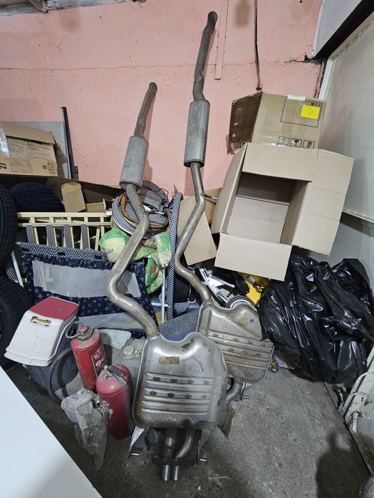 Глушитель на мерседес