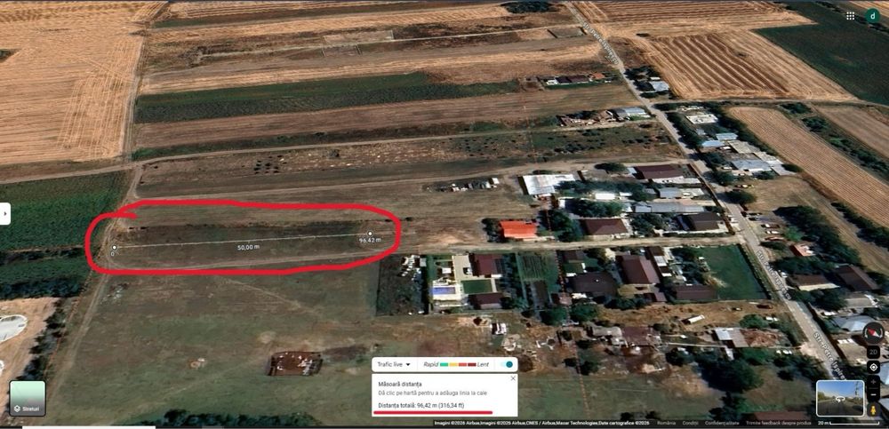 OPORTUNITATE! Teren Intravilan 1500 mp Tărtășești (Centru)/Gulia | + Cotă drum de acces